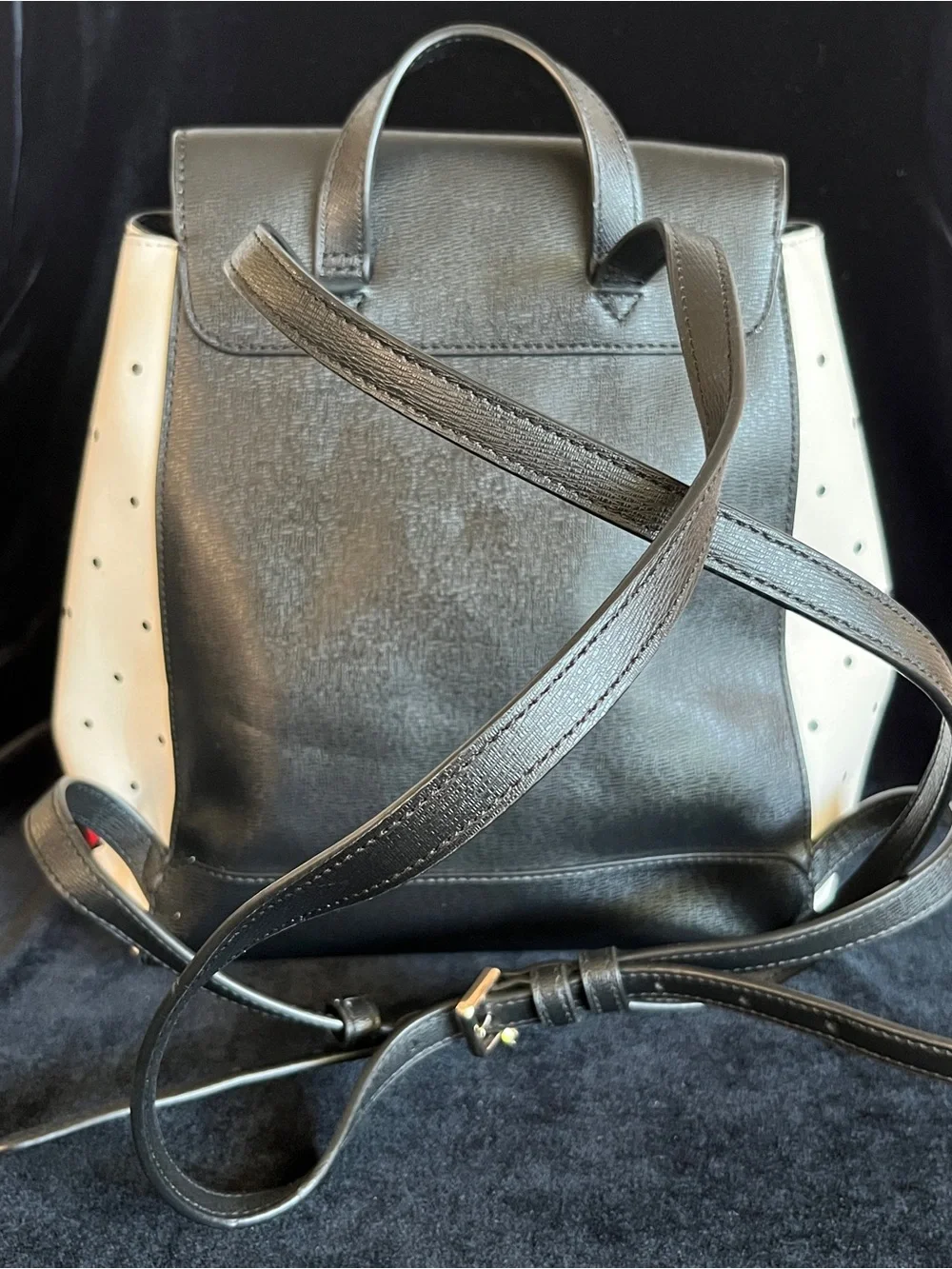 Kate Spade X Disney Beauty and the Beast Medium Leather Flap Backpack Bag